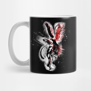 Phoenix and Martial Artist Mug